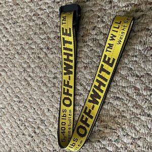 Off white belt